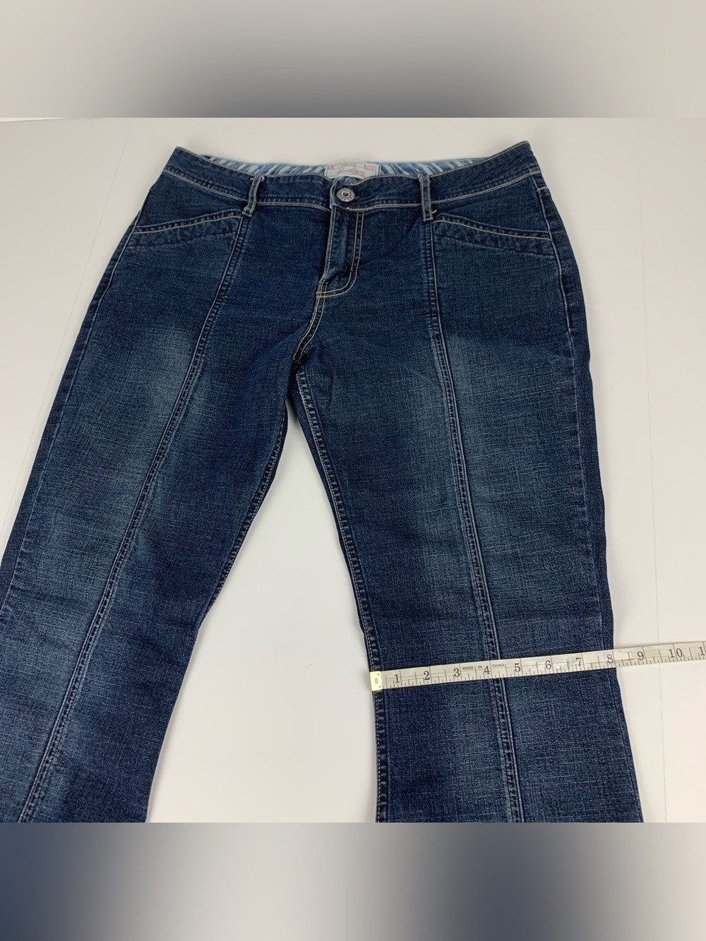 Levis Signature Jeans Stretch Bootcut Blue Denim Pants Womens Misses Size 10 - Picture 9 of 13
